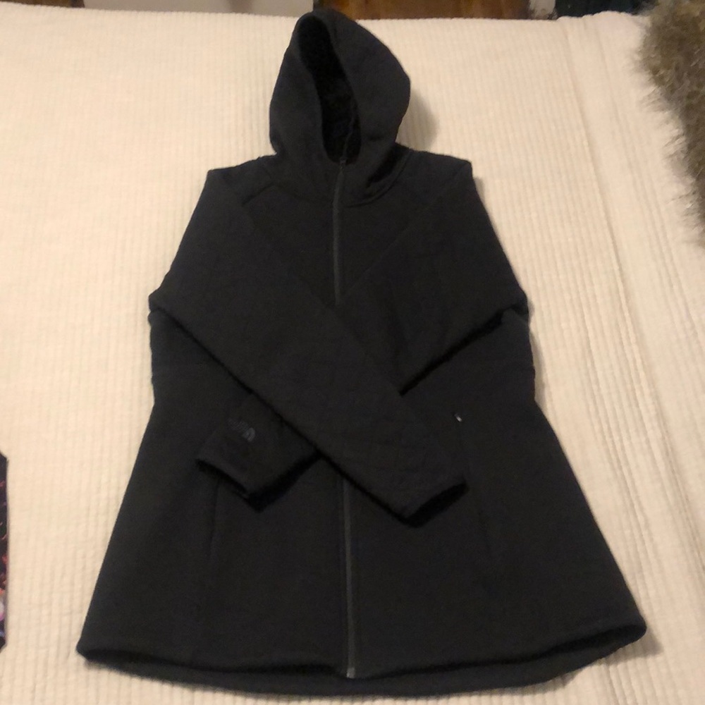 The North Face Mid Length Velour Lined Sweat Coat xl